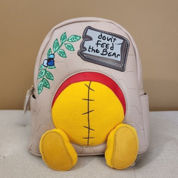 Danielle Nicole Disney Winnie the Pooh Don't Feed the Bear Mini Backpack…